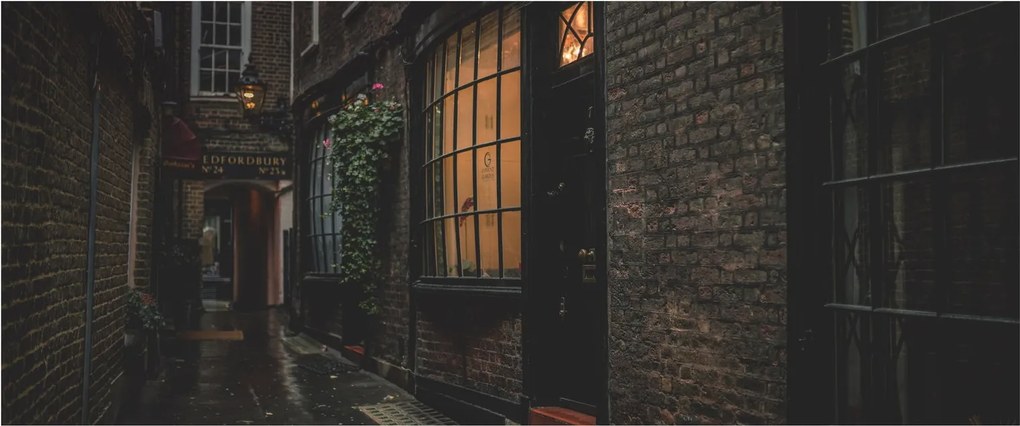 Kép - Londoni utca (120x50 cm)
