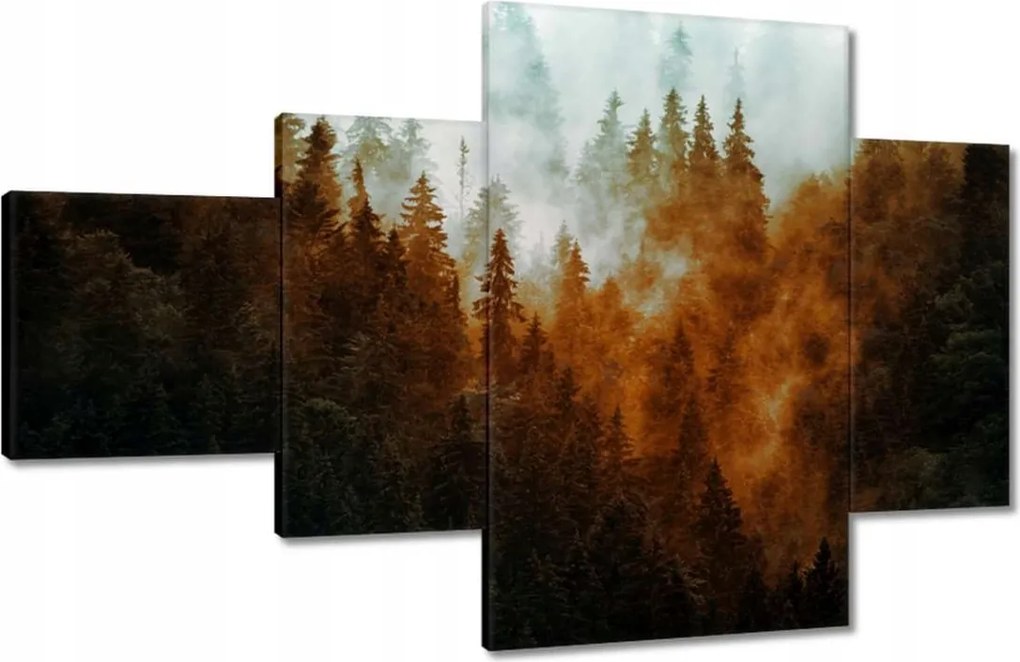 Festmények 130x80 Őszi táj Hegyek