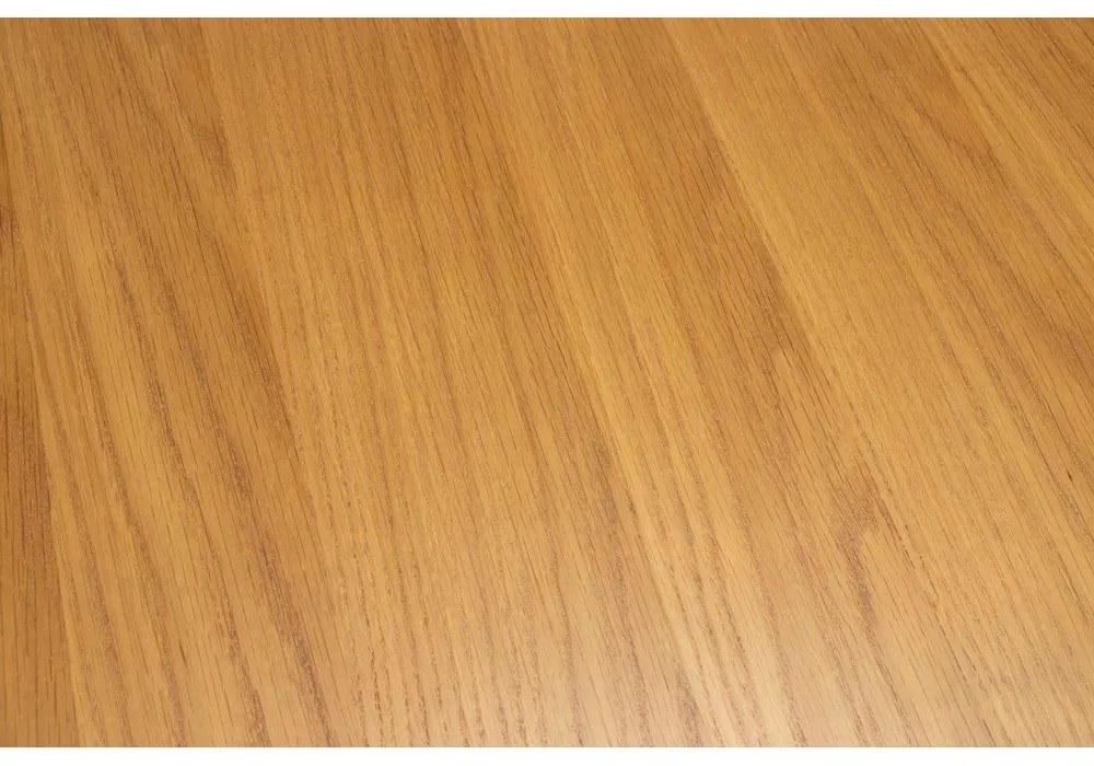 Kerek étkezőasztal tölgyfa dekorral ø 128 cm Storm – Zuiver