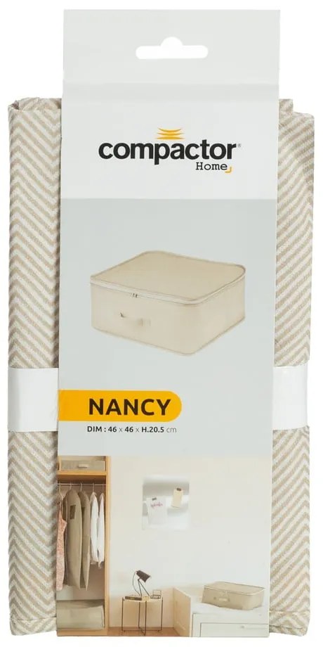 Textil ruhatároló doboz Nancy – Compactor