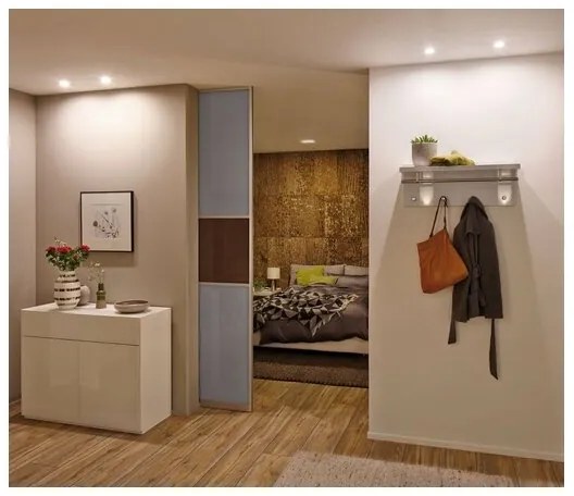 Paulmann 93449 - KÉSZLET 3xLED/6,5W IP23 Fürdőszobai beépíthető lámpa NOVA 230V