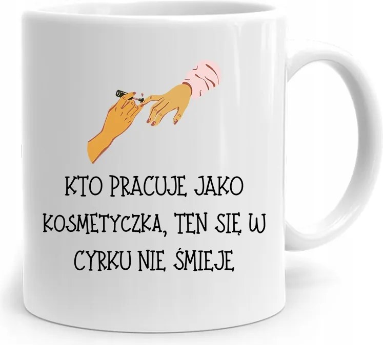 Ajándék Bögre Kozmetikusnak A Cirkuszban Nem Nyomtatott Fotóval