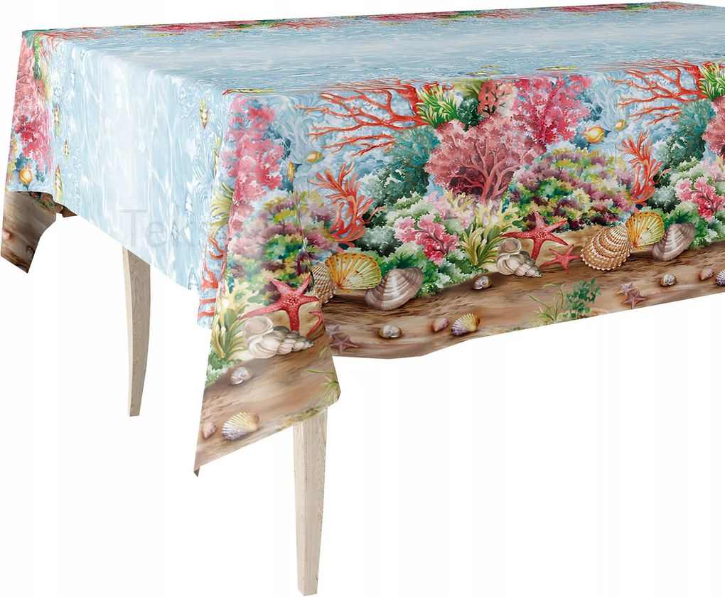 Cerata vastag abrosz vízálló Pvc tengeri korallzátony 110x140