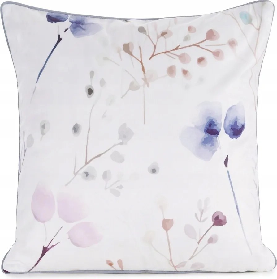 Dekoratív párnahuzat Velvet 150 45x45 Eurofirany pasztell virágok
