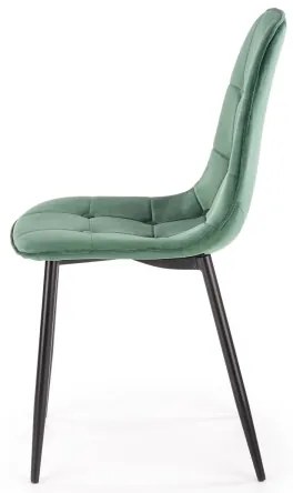 Étkezőszék KINDREL 1 db sötétzöld