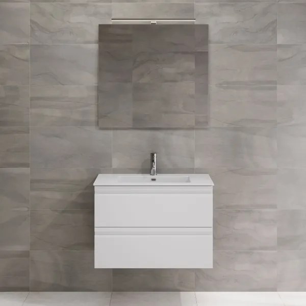 BATH DELUXE 01-080-01-58-00 - Fürdőszoba tükör NORDBORG 80x75 cm