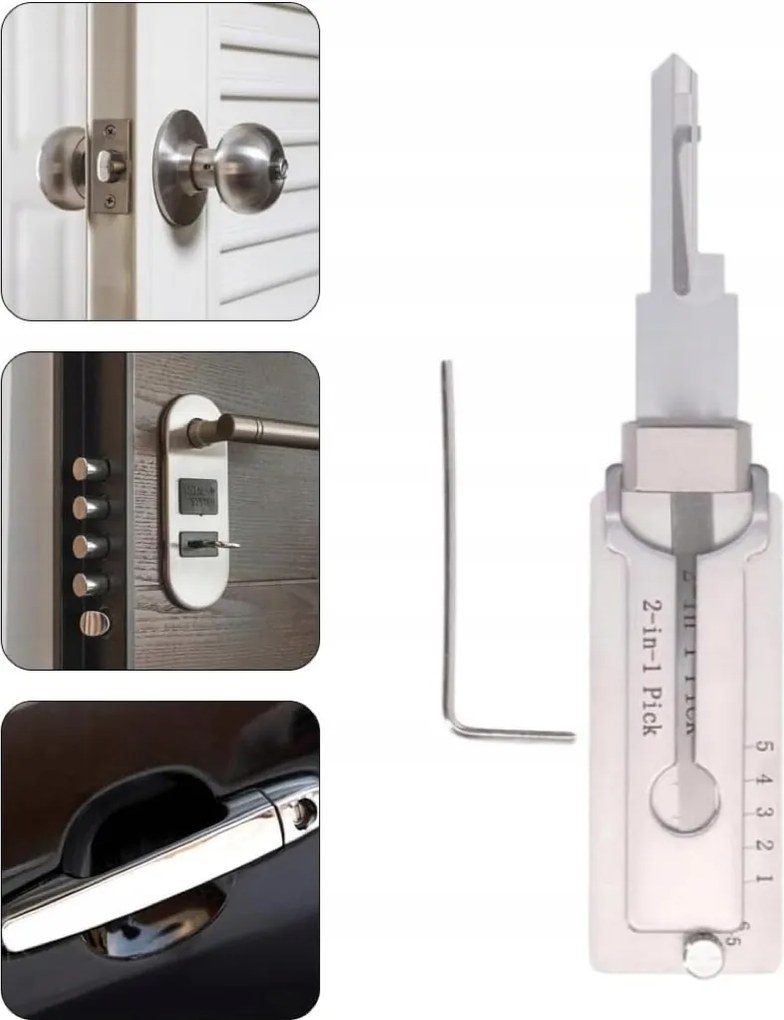 Kulcsos set-top box 2 az 1-ben rozsdamentes acél kulcs KW1 továbbfejlesztett