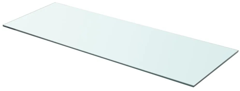 80x30 cm átlátszó panel üvegpolc