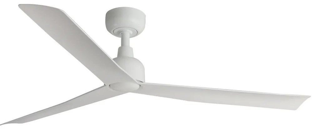 FARO 34274 - Mennyezeti ventilátor MARINE M fehér IP44 + távirányítás