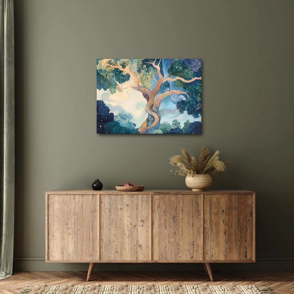 Kép – Kozmikus fa (70x50 cm)