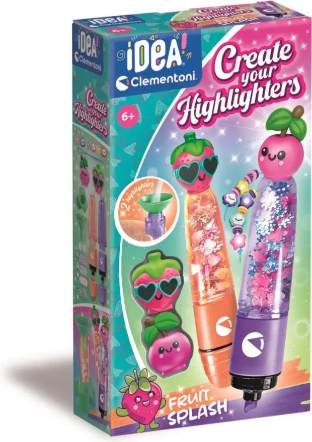 Színes Fruit szövegkiemelő készítő készlet Clementoni