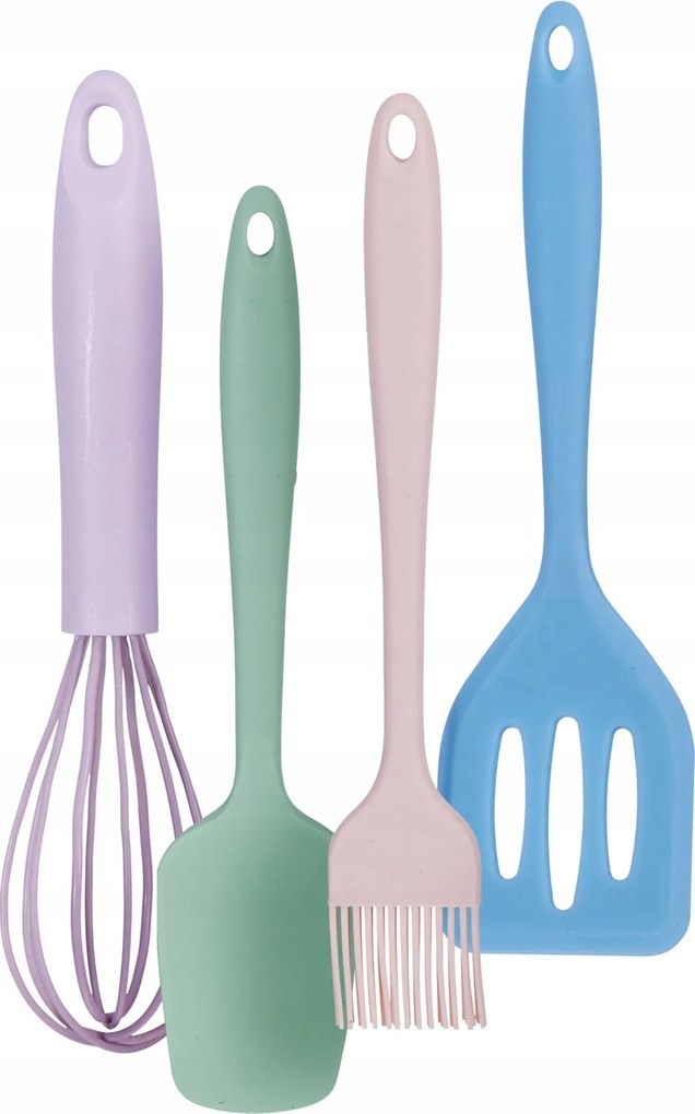 Süteménysütő szett szilikon pasztell 4 részes