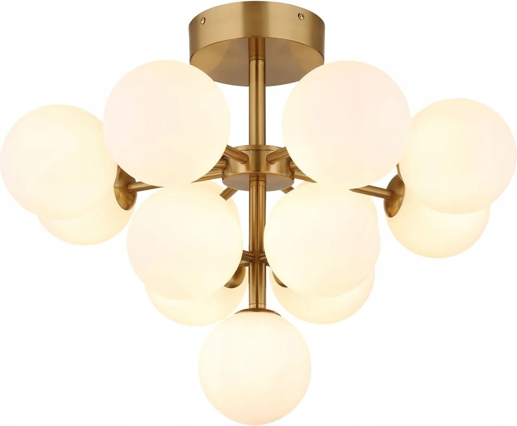 Grappy mennyezeti lámpa 13xG9 arany Globo Lighting