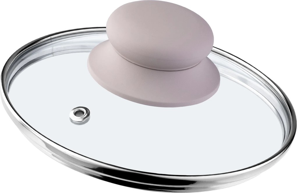 Üvegfedő 14 cm Serpenyő Fedő Univerzális Hőálló