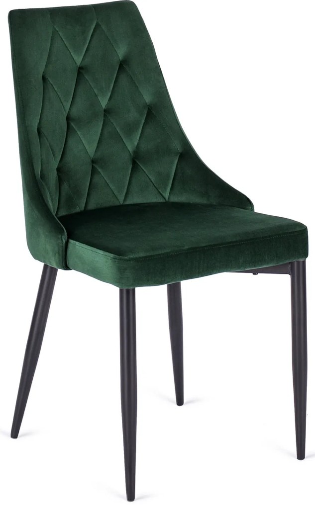 Zöld Bársony Étkezőszék CORK