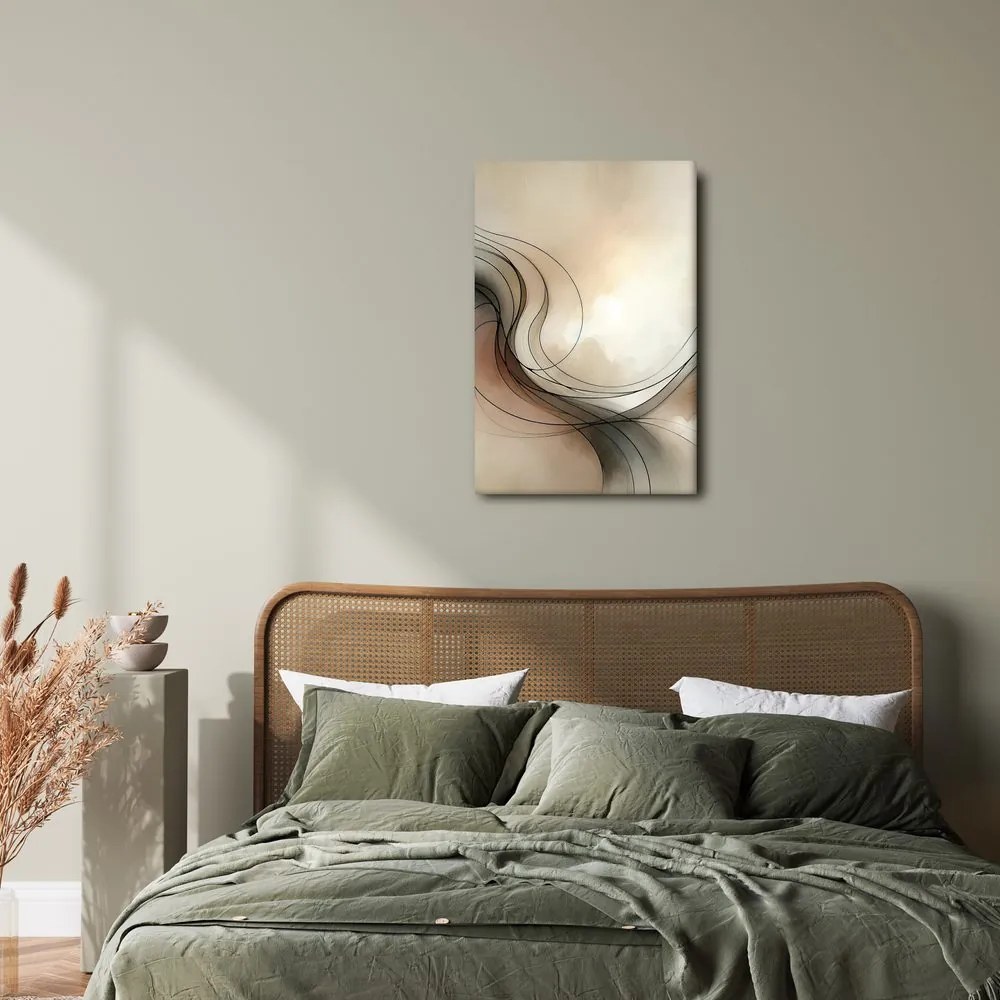 Kép elegáns vonalak a felhőkben