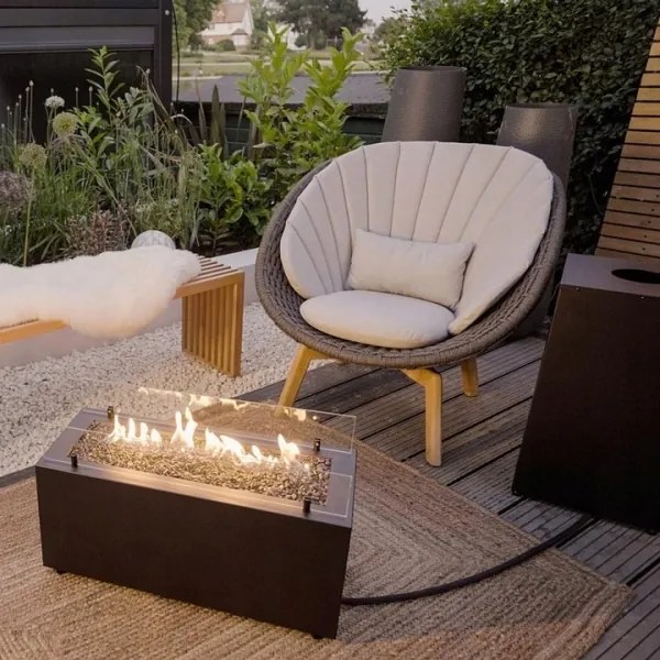 Planika Rio GAS - Kültéri gáz kandalló 41,4x69,8 cm 10kW