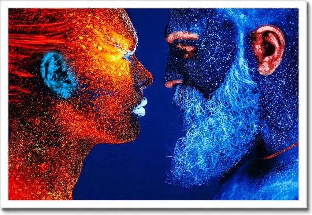 Poszterek keretben 60x40 Jégvarázs Szerelem