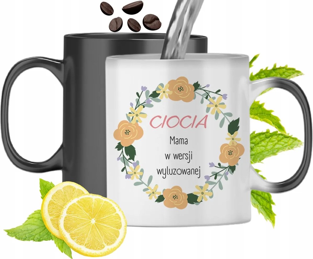 Mágikus Bögre Nagynéninek Színváltó Nyomtatott Fényképpel