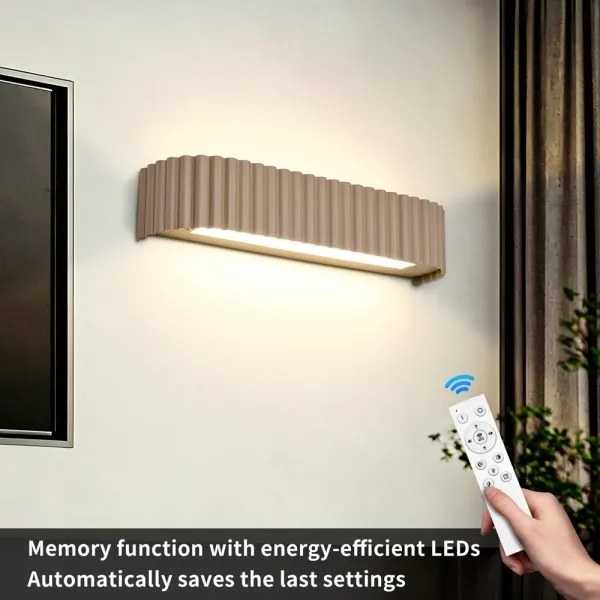 BRILAGI - LED dimmelhető fali lámpa FALCON MODERN LED/14W/230V 40 cm bézs + távirányító