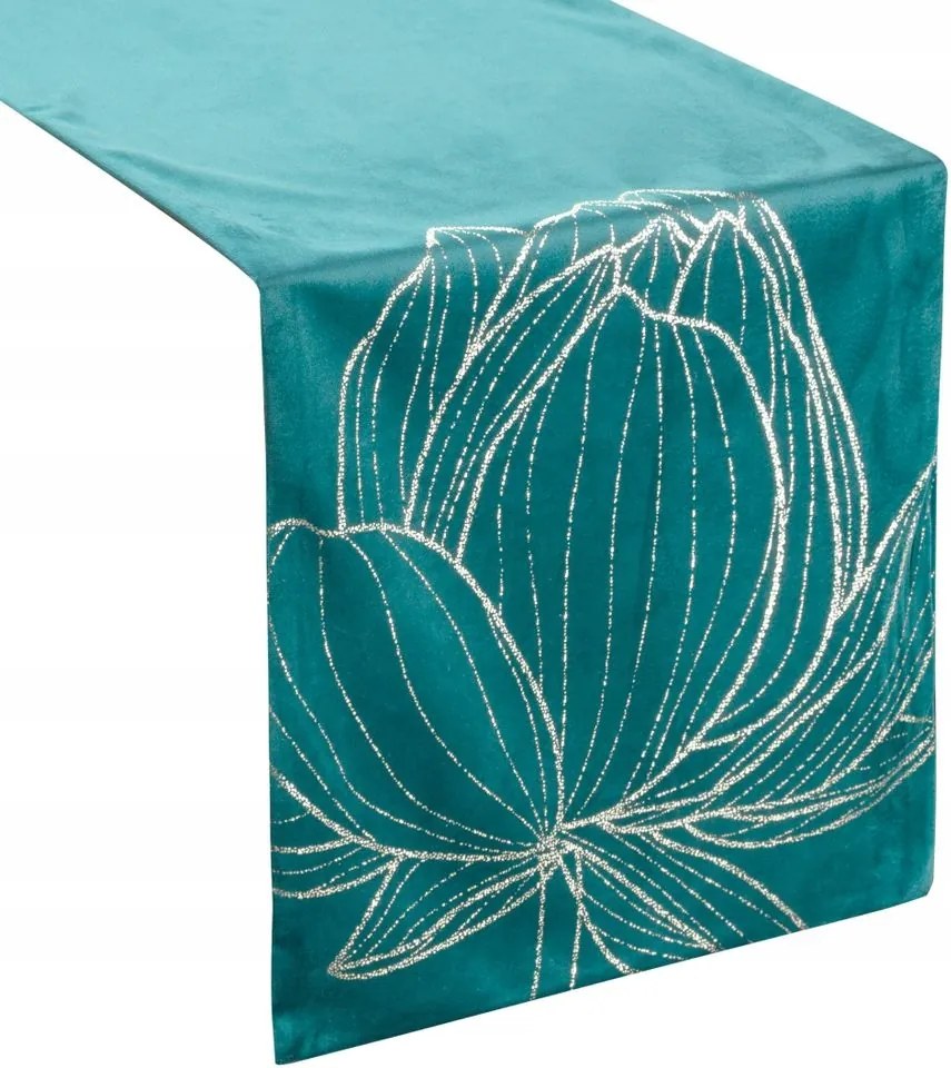 Dekorációs futópad BLINK-12 35x220 Eurofirany sötét türkizkék