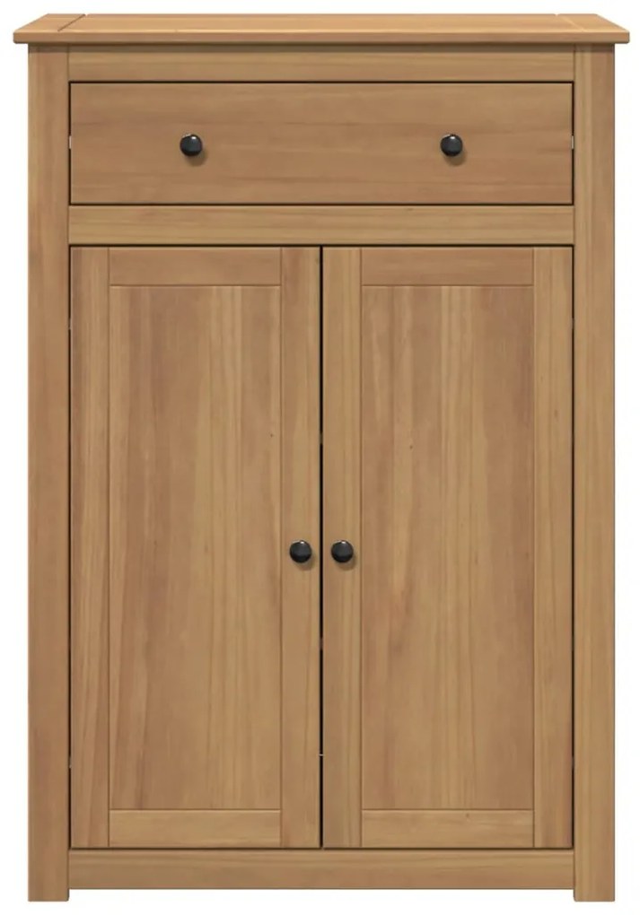 vidaXL Panama tömör fenyőfa cipőtároló szekrény 80 x 40 x 114 cm