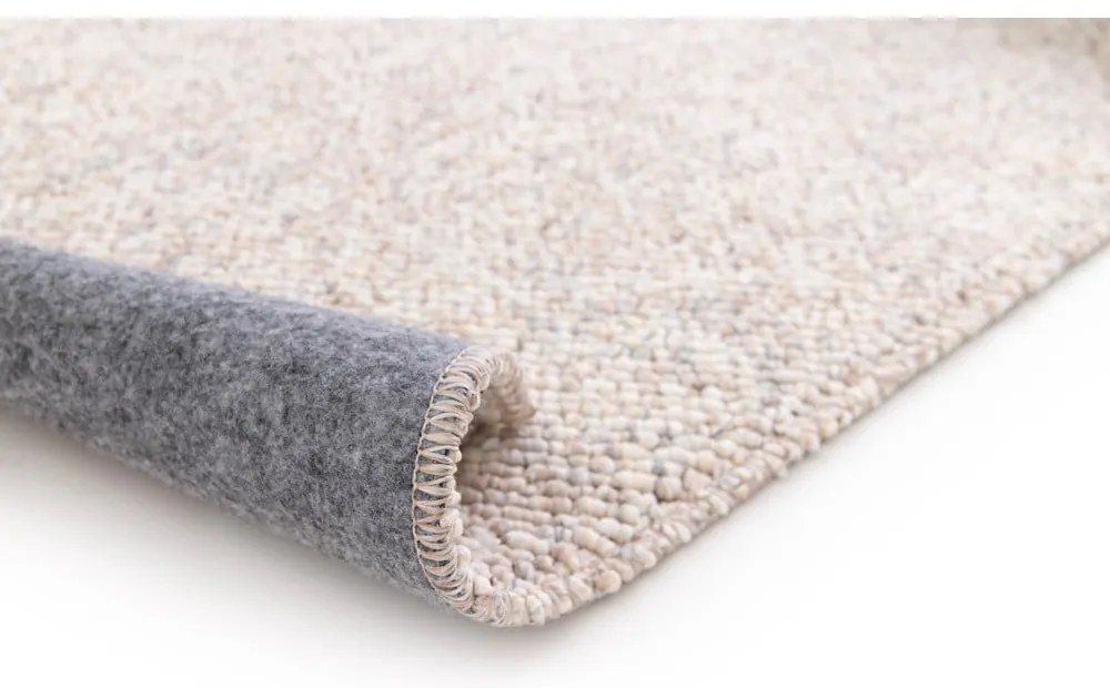 Krémszínű szőnyeg 80x150 cm Petra Liso – Universal