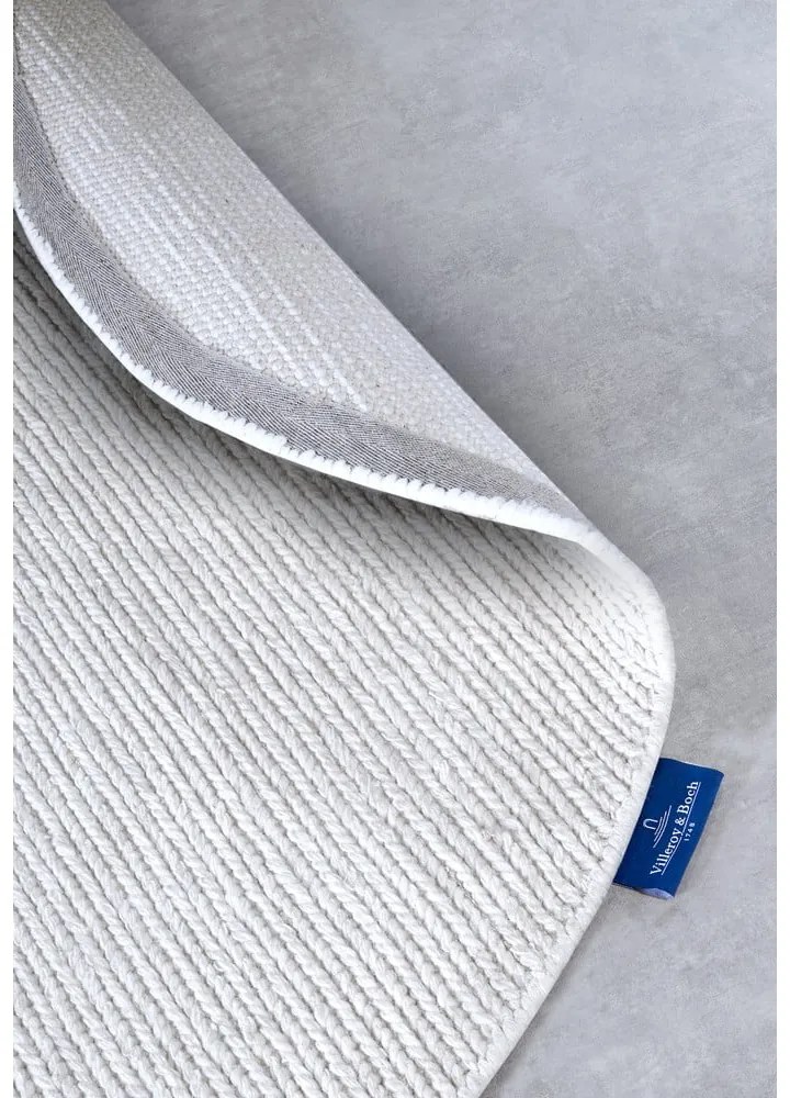 Fehér kézi szövésű gyapjú kerek szőnyeg ø 160 cm Francois – Villeroy&amp;Boch