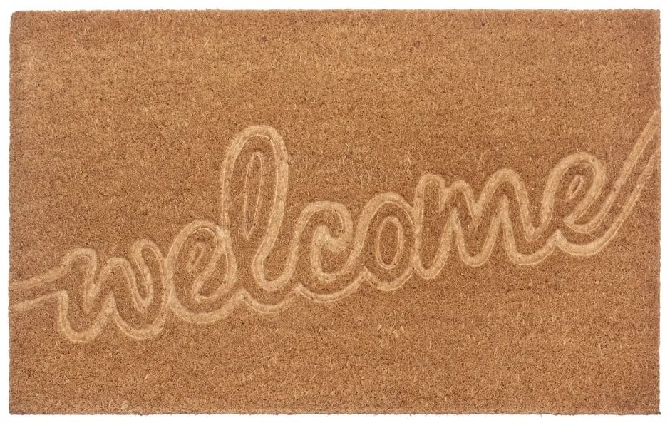 Kókuszrost lábtörlő 75x45 cm Welcome - Hanse Home