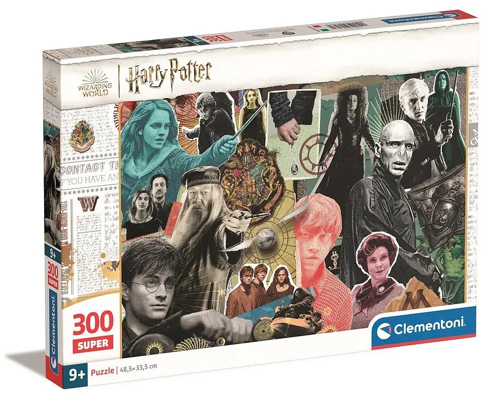 Harry Potter Collage 300 db-os puzzle Clementoni