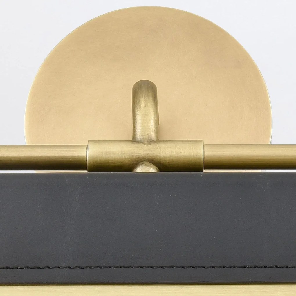 Quintiesse vintage fali lámpa valise fekete sárgaréz elsqn-valise-w-vbstl