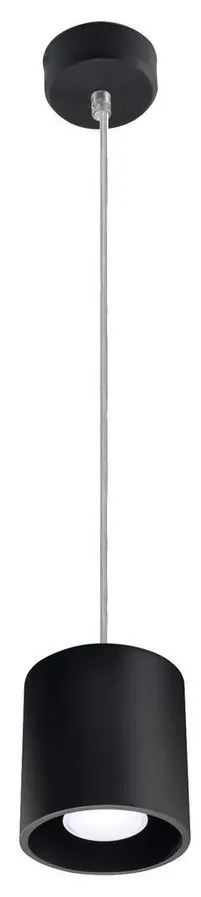 Csillár zsinóron ORBIS 1 1xGU10/40W/230V fekete