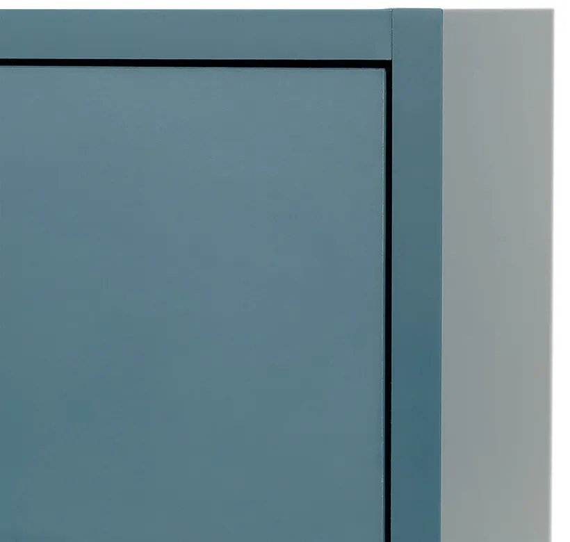 Boxie 1 ajtós fali szekrény 40x40x37 cm petrol kék