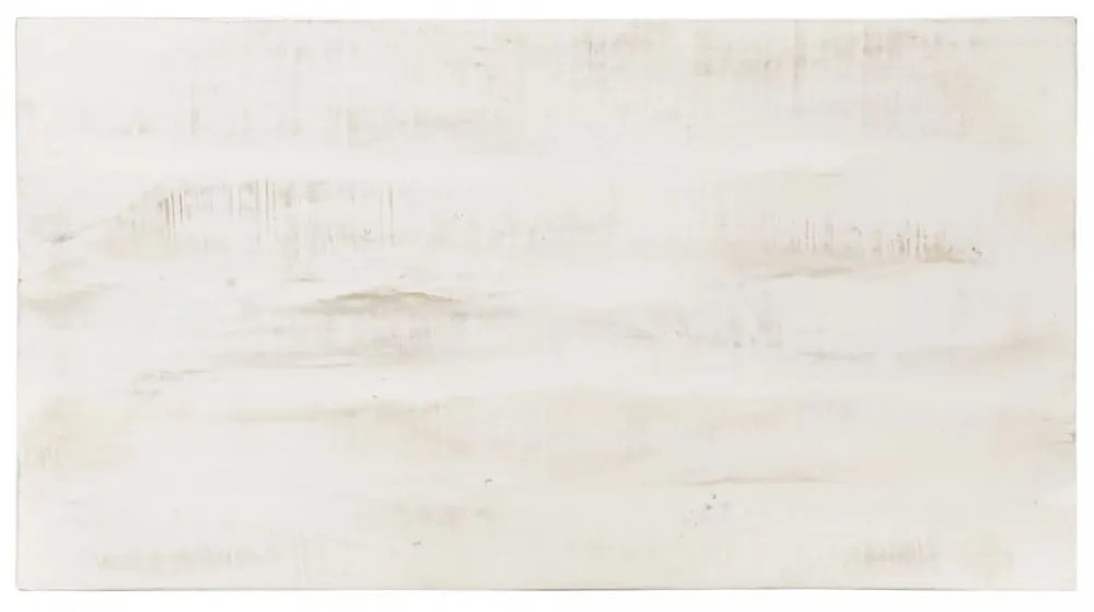 fehér tömör mangófa dohányzóasztal 110 x 60 x 45 cm