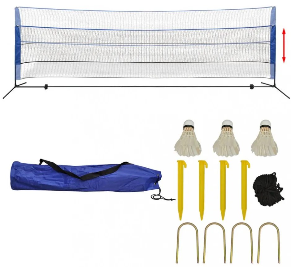500 x 155 cm tollaslabda szett és háló
