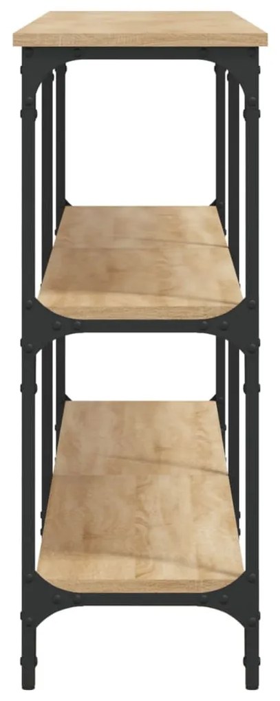 sonoma tölgyfa konzolasztal 200 x 29 x 75 cm