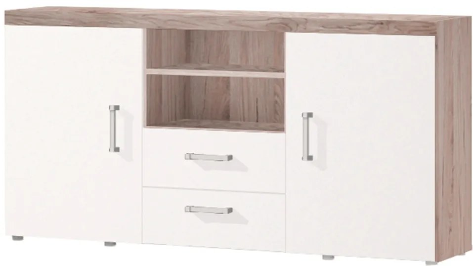 Kombinált komód, san marino/cream, CHERIS 5