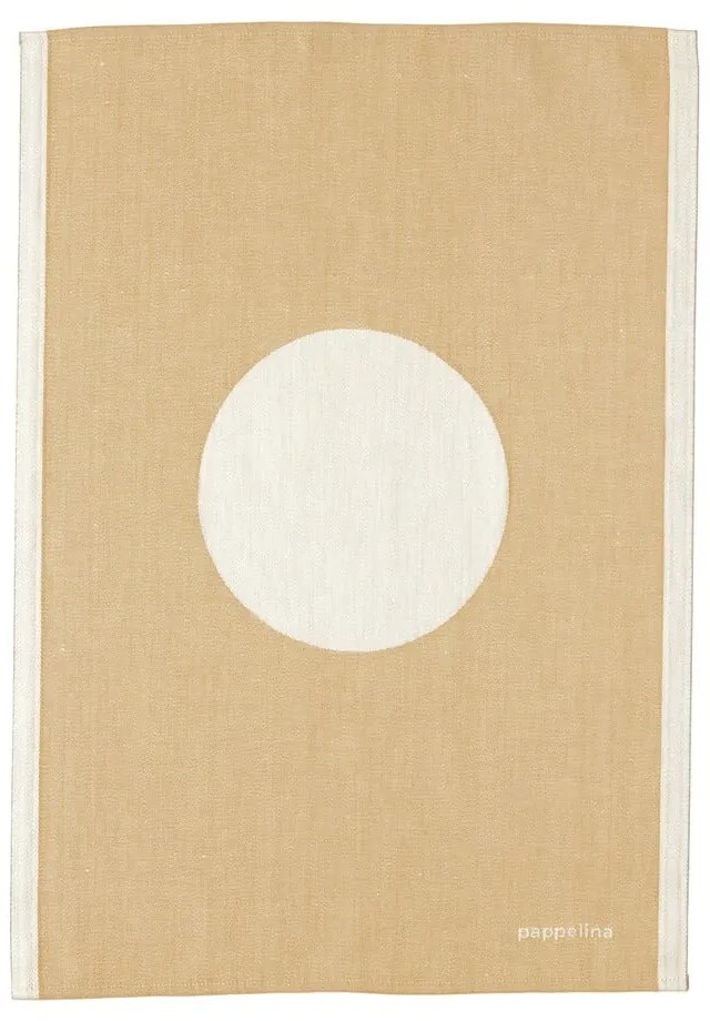 Lenkeverék konyharuha 46x66 cm Vera Ochre – Pappelina