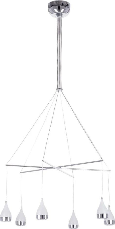 ITALUX AD16024-6A-CH TELESTO Többágú Függesztett Lámpa Króm LED IP20