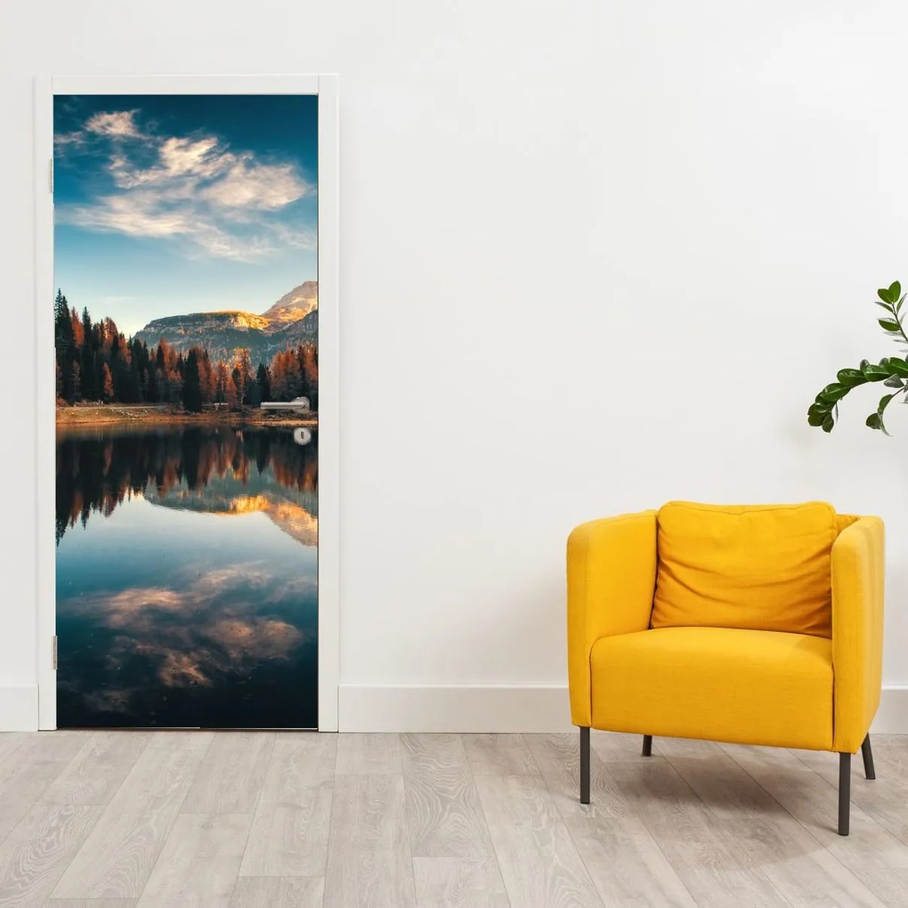 Fotótapéta ajtóra - Alpok (95x205cm)