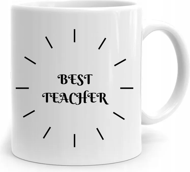 Pedagógusnapi Bögre Best Teacher Ajándék fényképes nyomtatással