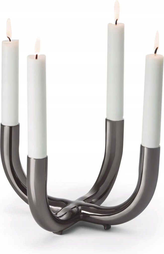 Philippi Salone Gyertyatartó Titán fekete