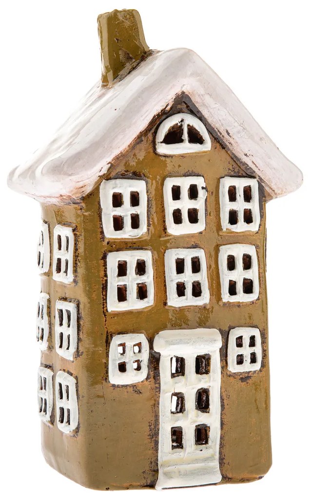 Kerámia gyertyatartó Domek, 20 cm, 20 CM