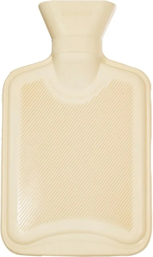 Bézs mikroplüss melegvizes palack 700 ml Olivia – Sass &amp; Belle