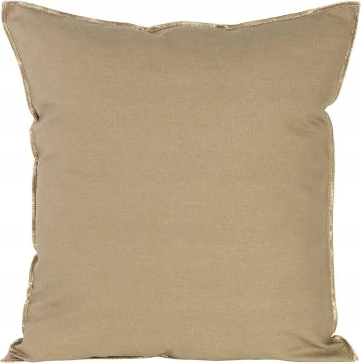Dekoratív párnahuzat LEN-4 45x45 bézs
