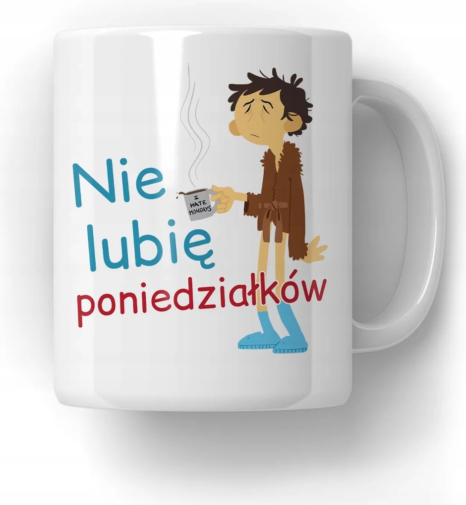Bögre Nem Szeretem Hétfőn Ajándék Kollégának Munkatársnak