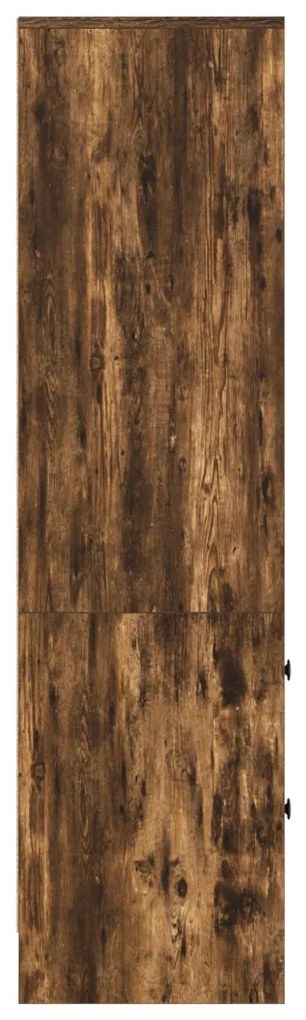 Magasfiú fiókkal Füstölt tölgy 45.5 x 34 x 127 cm Faanyag