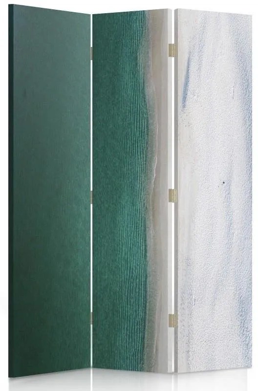Gario Paraván Türkizkék tenger Méret: 145 x 170 cm, Kivitelezés: Forgó paraván 360°