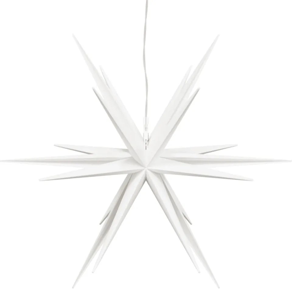 összecsukható fehér karácsonyi lámpa LED-del 43 cm