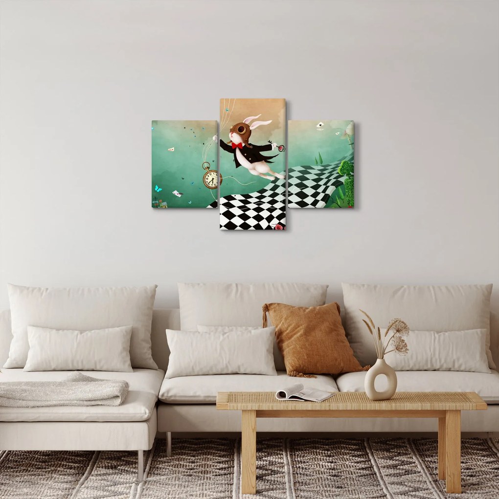 Kép - fantázia nyuszi (90x60 cm)